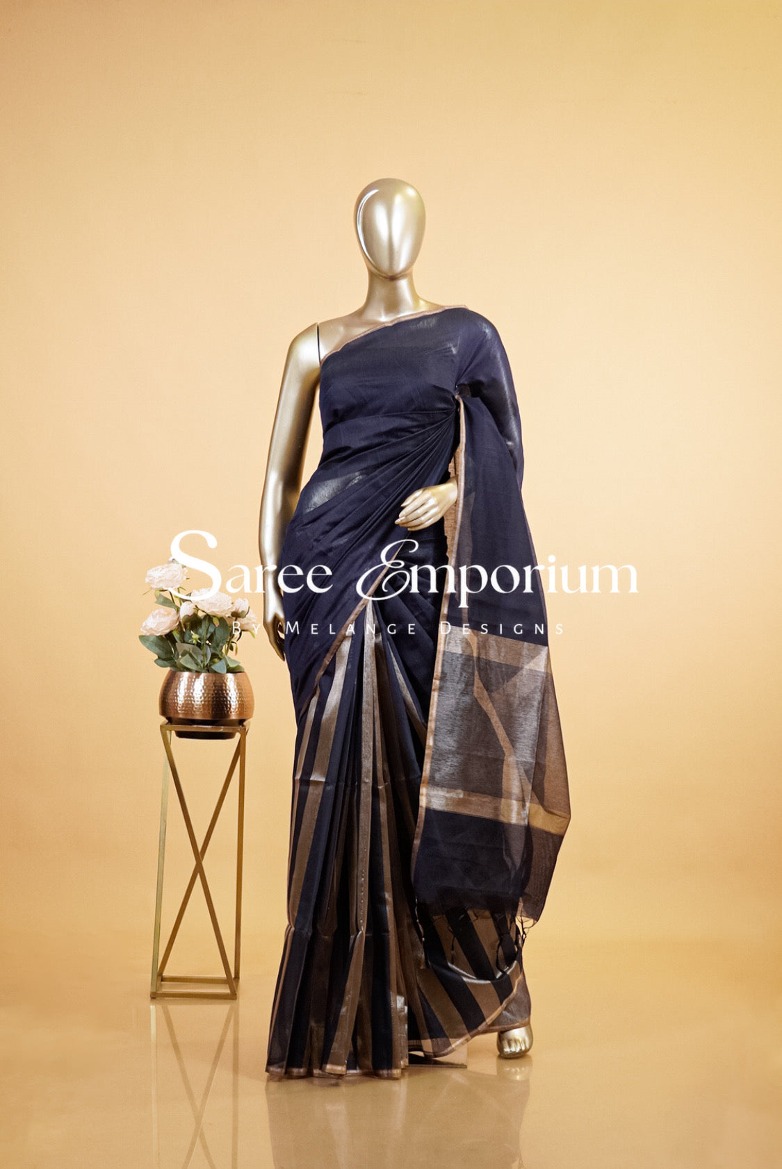 Semi Silk Saree MDS0173