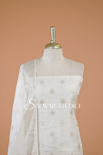 Silk Banarasi Salwar Suit AC0120