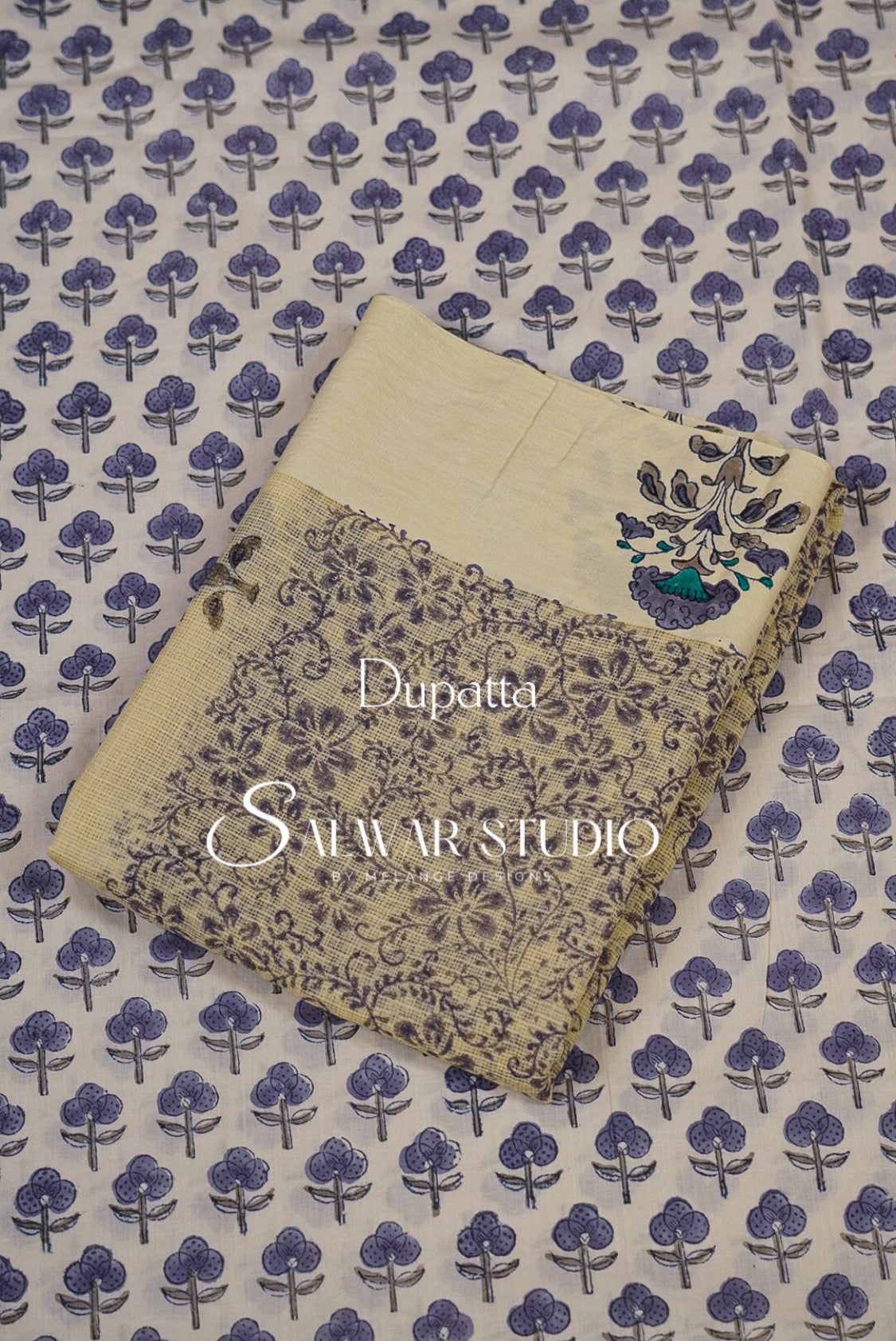 Printed Cotton Unstitched Salwar Suits AC0162