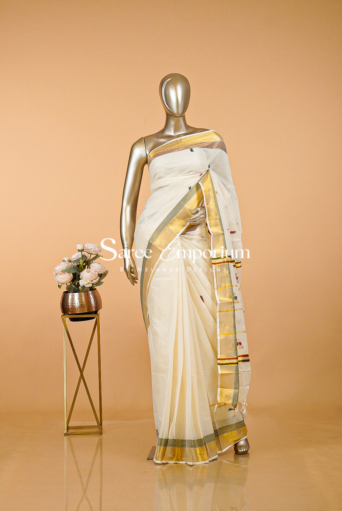Cotton Kasav Saree MDS0197