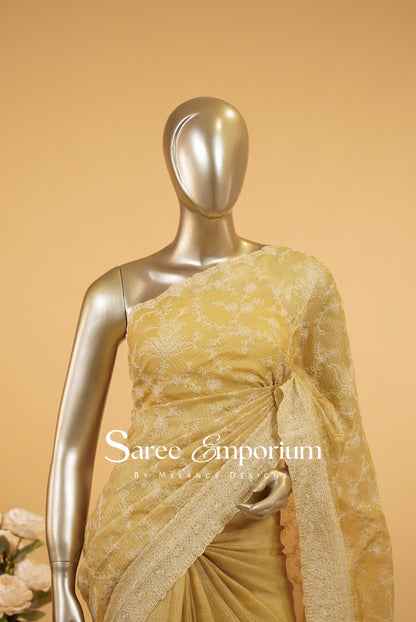 Cotta Embroidery Saree MDS0127