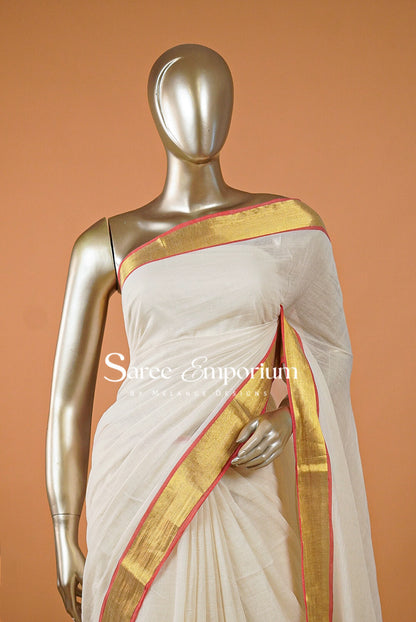 Pure Mul Cotton Saree For Women MDS0231