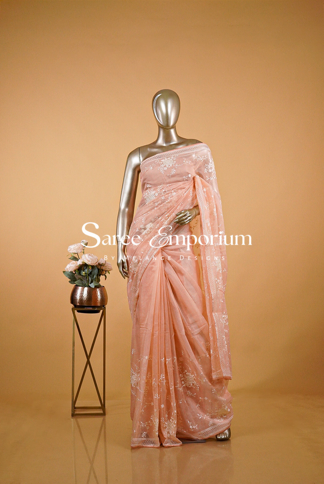 Cotta Embroidery Saree MDS0181