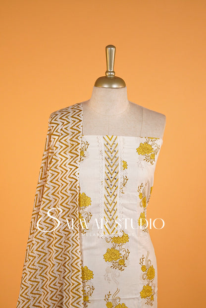 Cotton Printed Unstitched Salwar suits AC0011