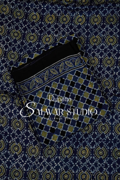 Modal Ajrakh Unstitched Salwar Suits AC0044
