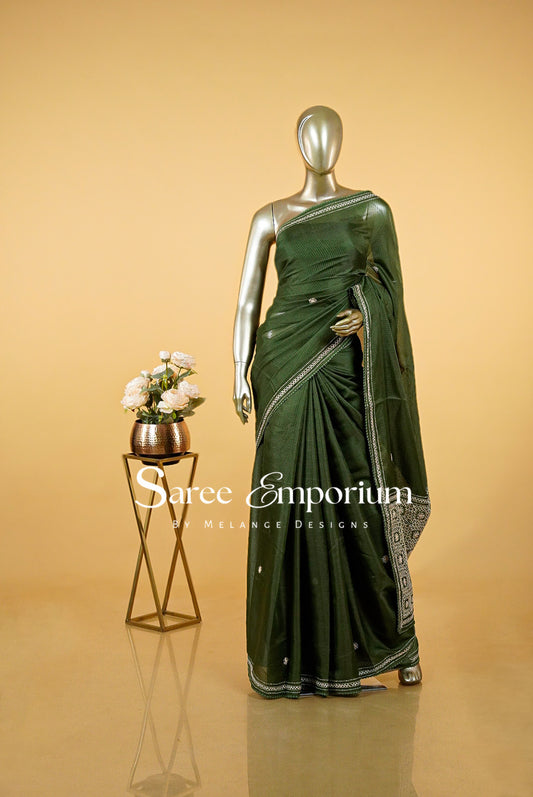 Cotta Embroidery Saree MDS0125