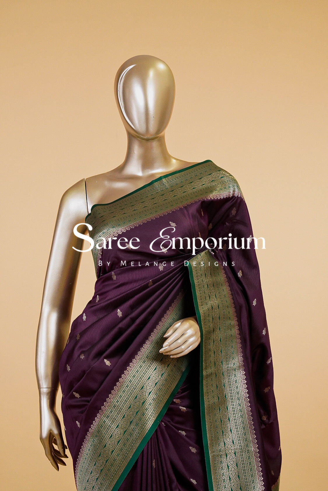 Semi Silk Saree MDS0195