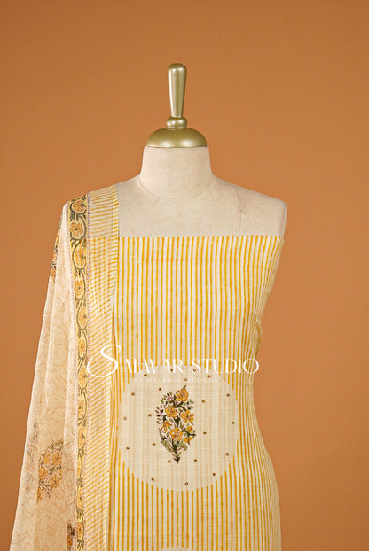 Cotton Unstitched Salwar Suits AC0149