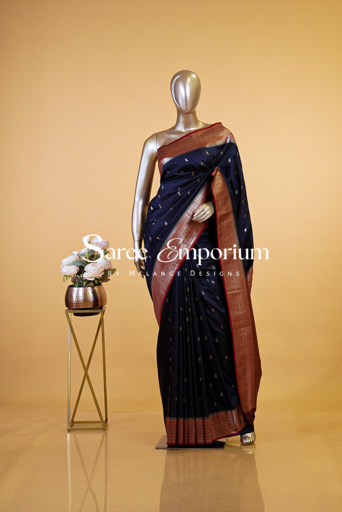 Semi Silk Saree MDS0193