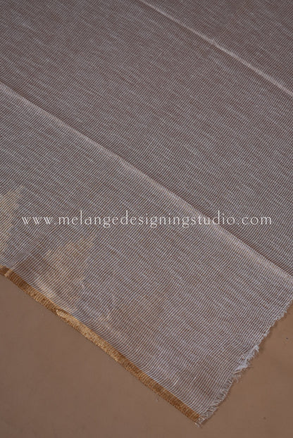 Linen Temple Border Saree MDS0005