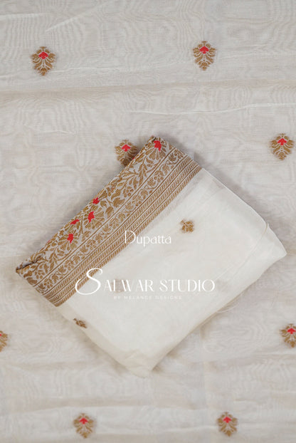 Silk Banarasi Salwar Suit AC0121