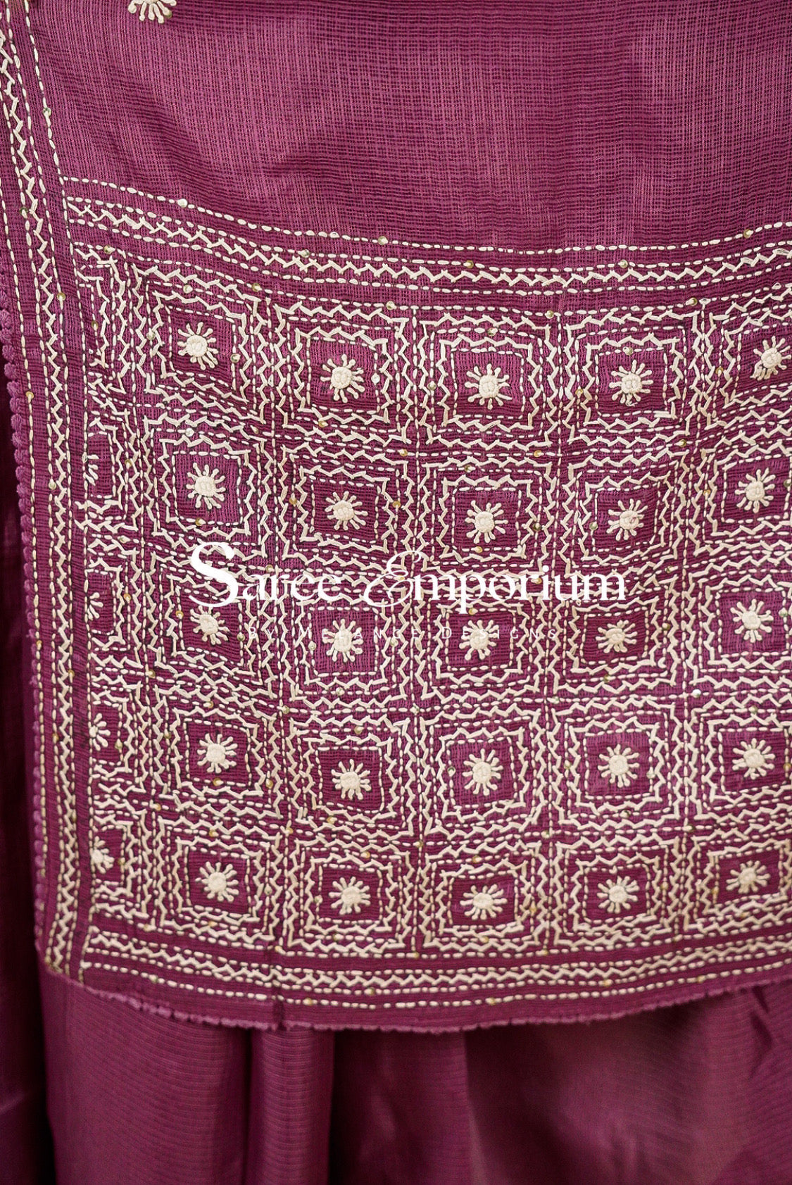 Cotta Embroidery Saree MDS0122