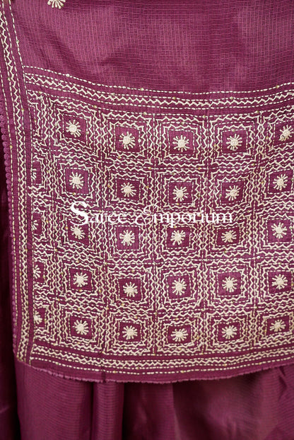 Cotta Embroidery Saree MDS0122