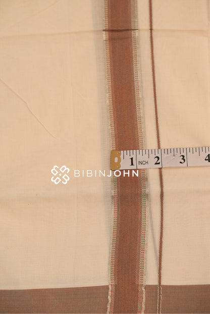 Cotton Dhoti For Men Off White BJ2416
