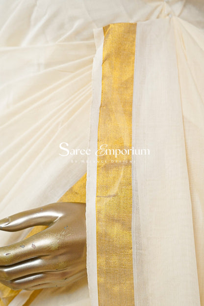 Cotton Kasavu Saree MDS0201