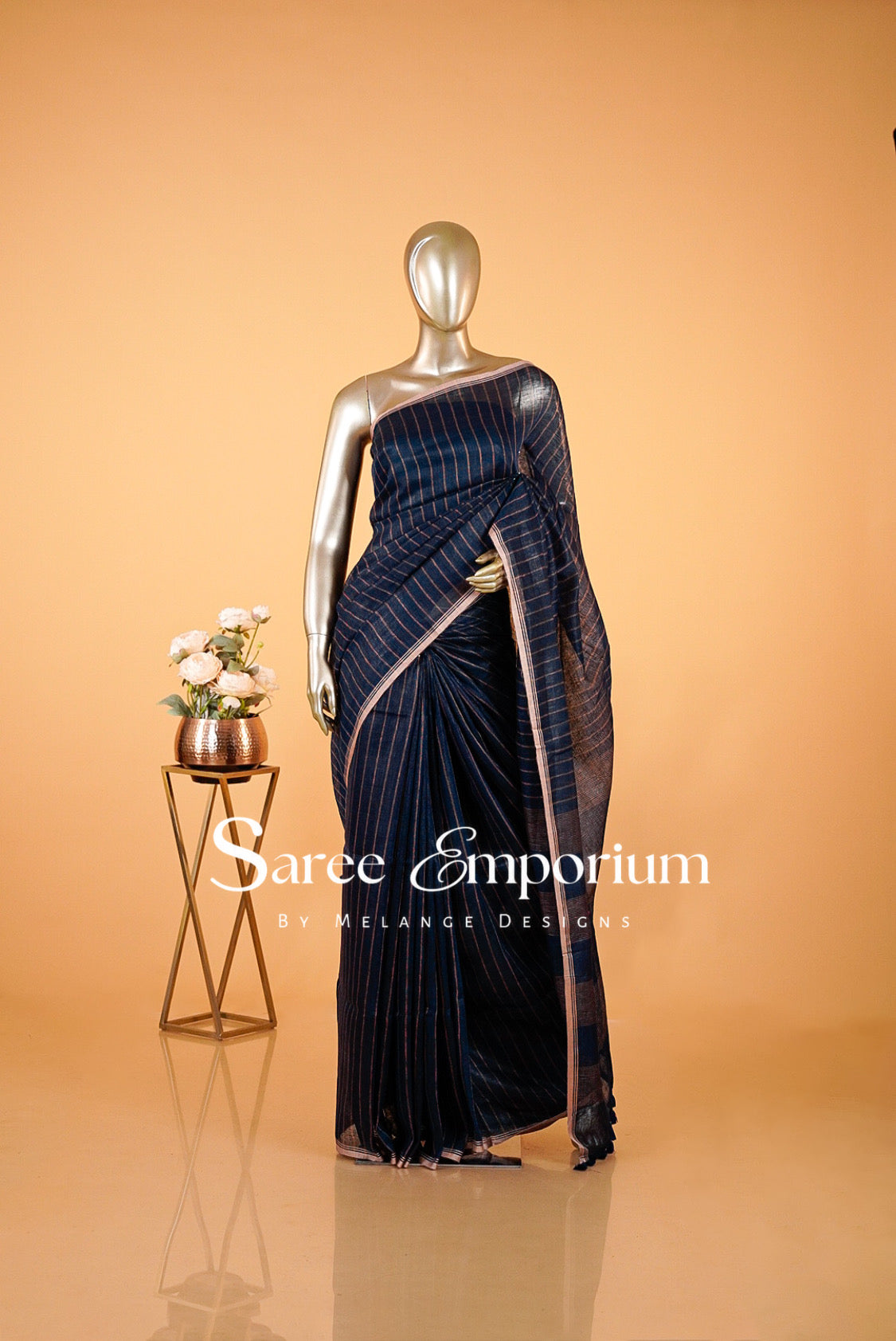 Linen Sarees MDS0068