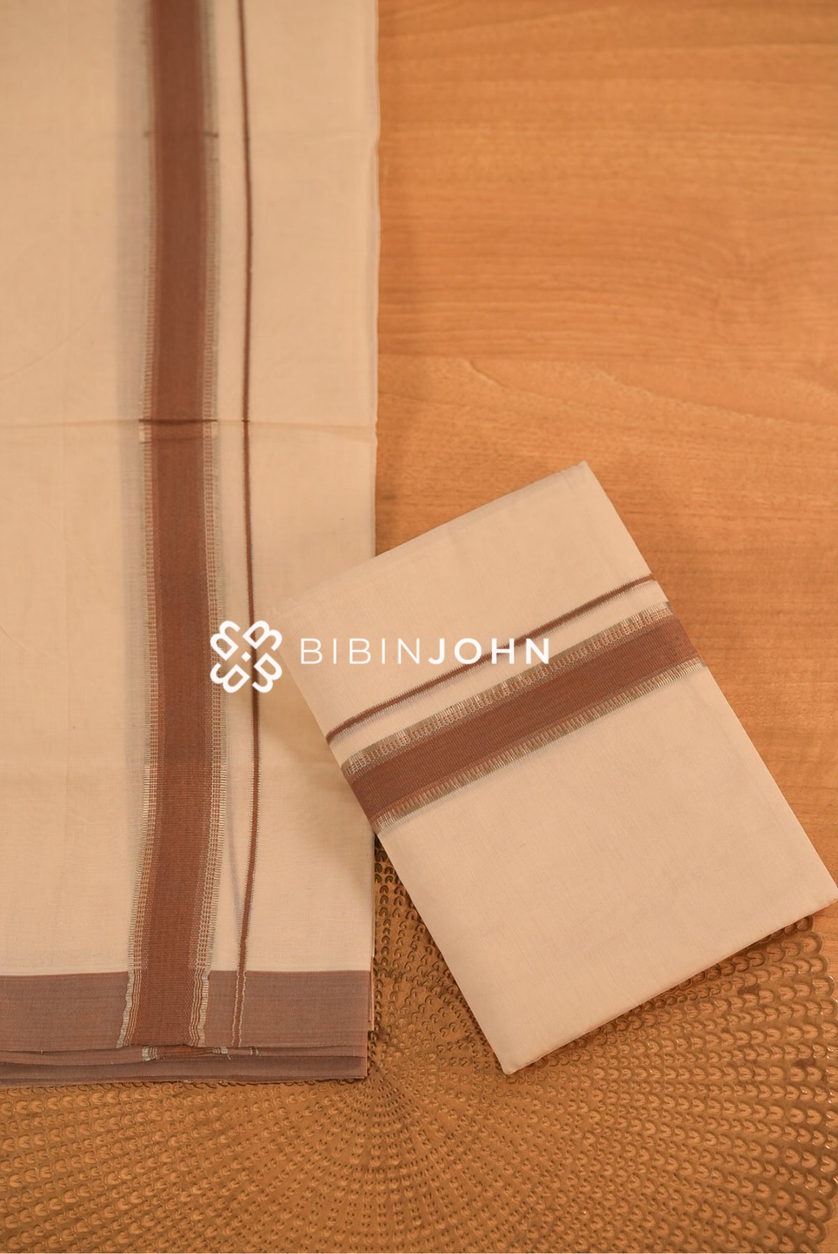 Cotton Dhoti For Men Off White BJ2416