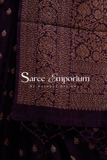 Semi Silk Banarasi Saree MDS0176