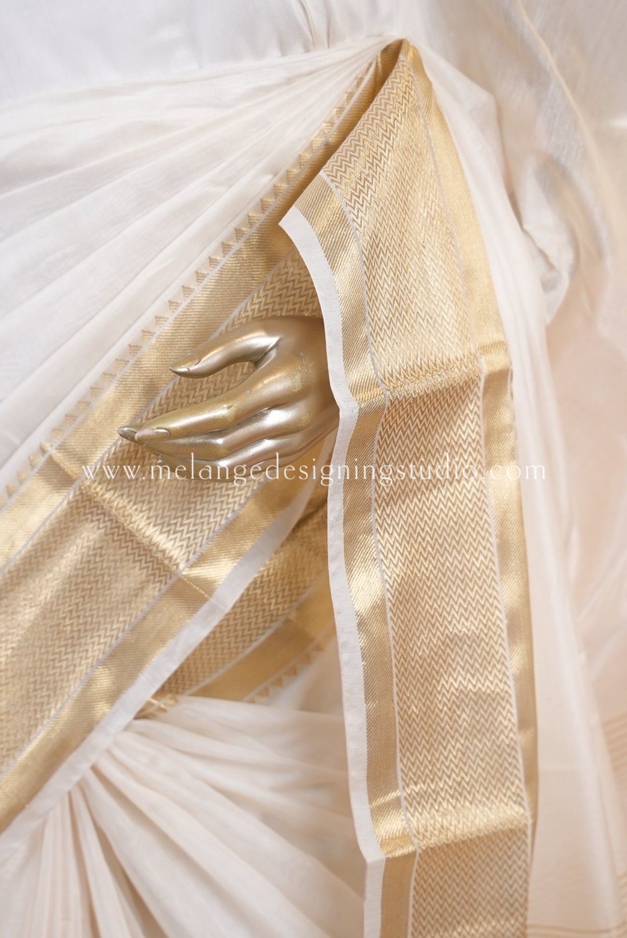 Chanderi Silk Saree MDS0004