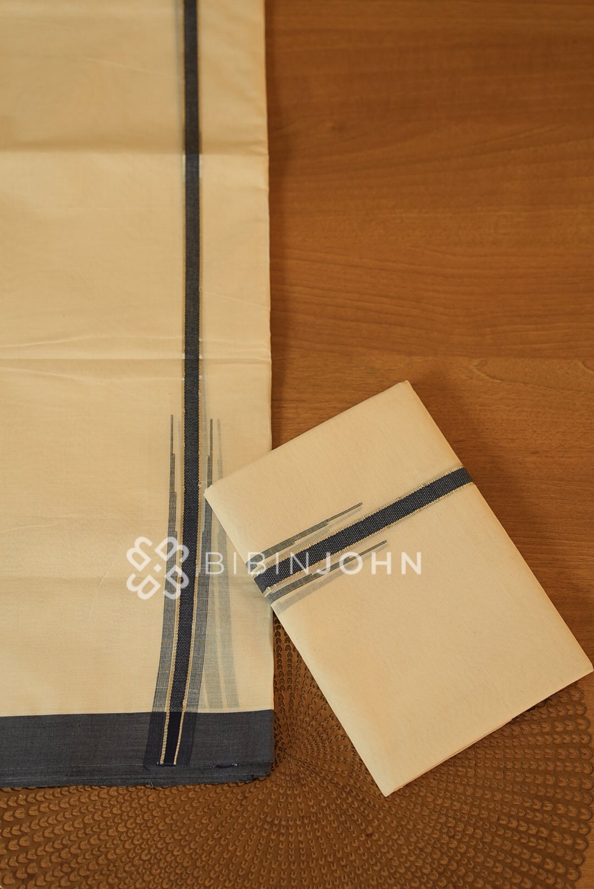 Cotton Dhoti For Men Off White BJ2282