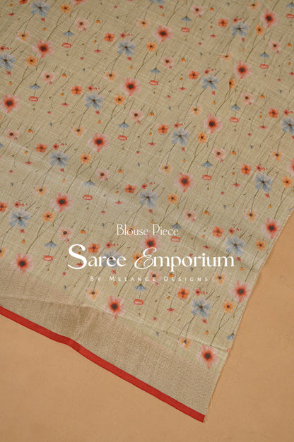 Tissue Embroidery Saree MDS0084