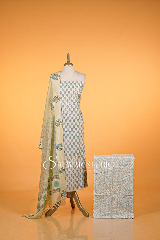 Cotton Printed Unstitched Salwar suits AC0017
