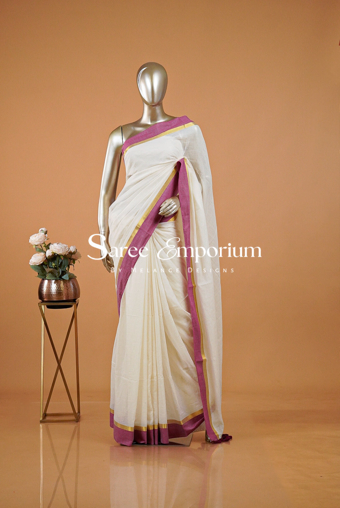 Pure Mul Cotton Saree MDS0216