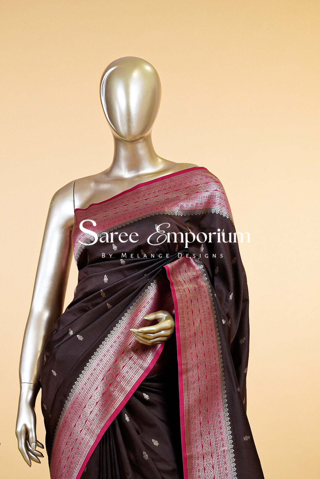 Semi Silk Saree MDS0196