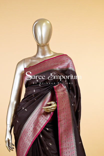 Semi Silk Saree MDS0196