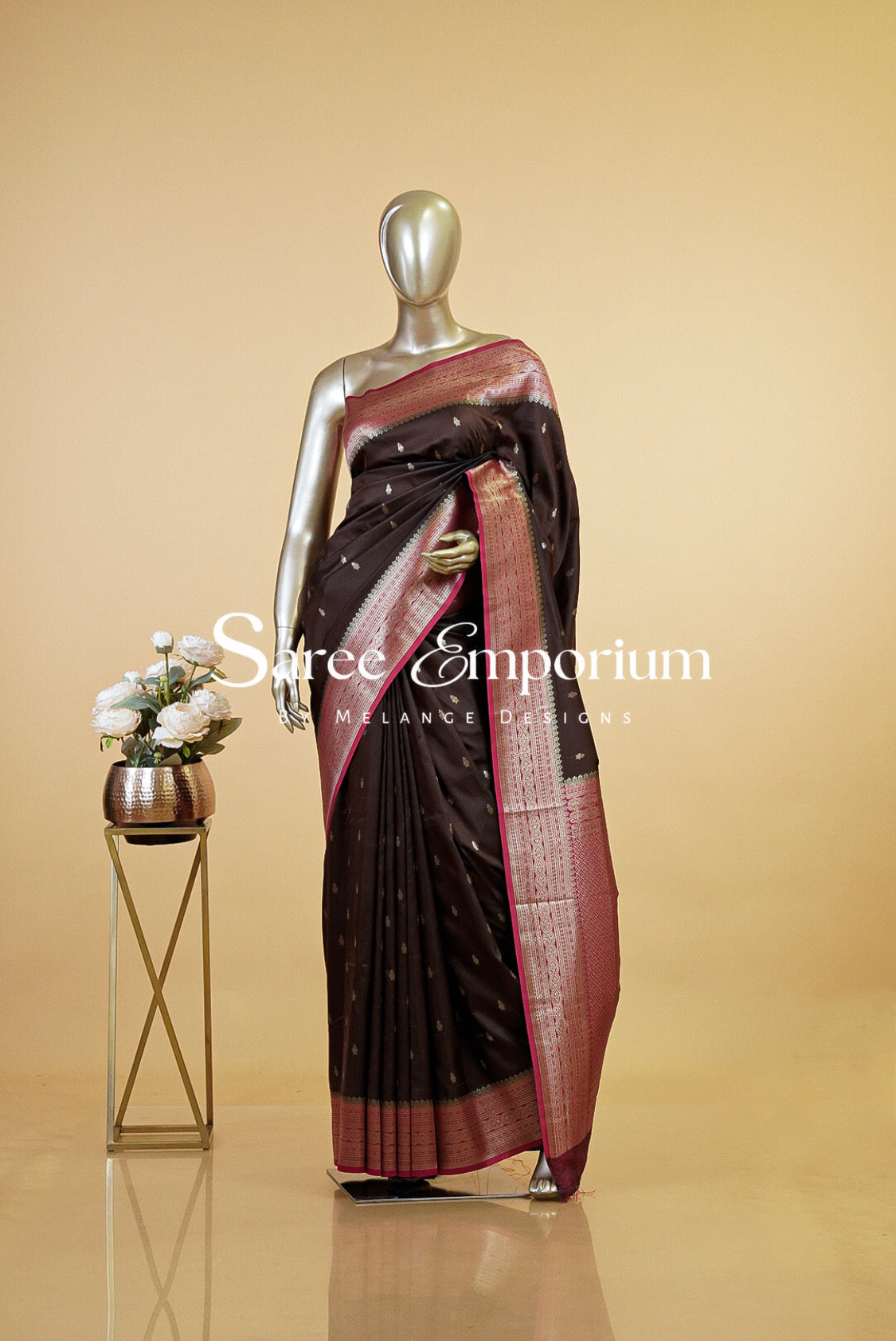 Semi Silk Saree MDS0196