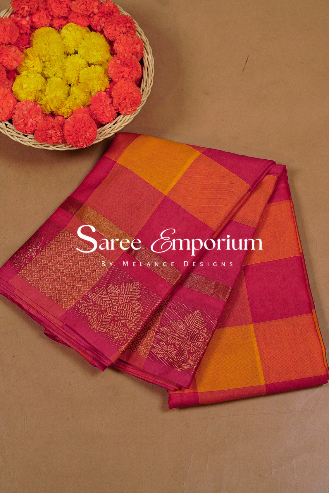 Kanji Cotton Saree For Women MDS0332
