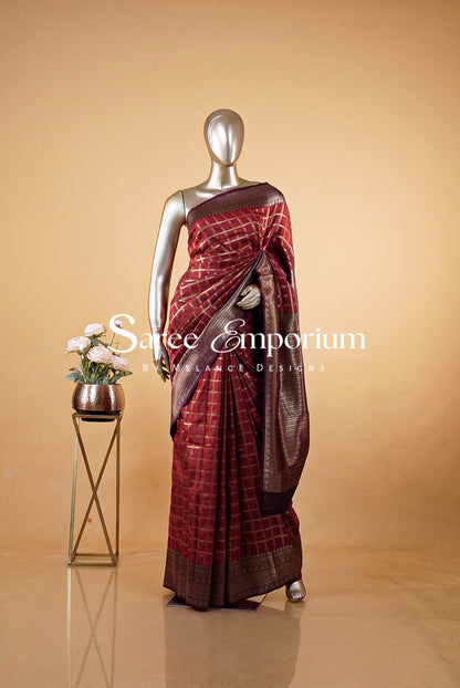 Semi Silk Saree MDS0146