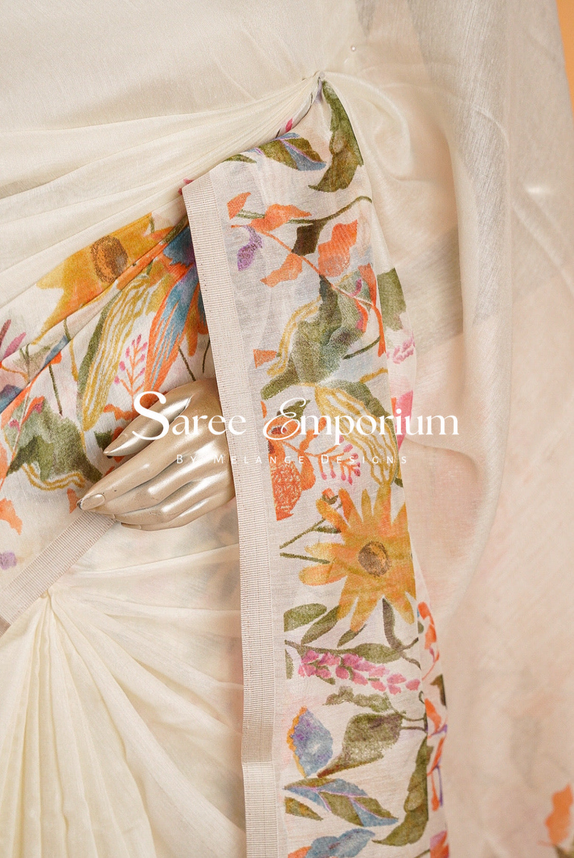 Printed Silk Sarees MDS0027