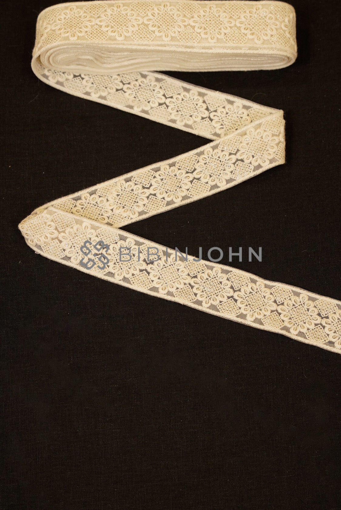 Lucknow Lace Off White 