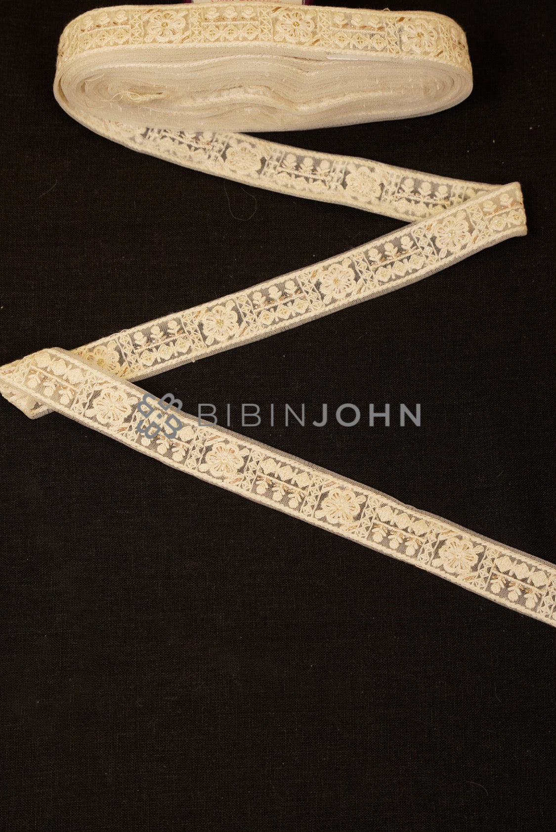 Lucknow Lace Off White