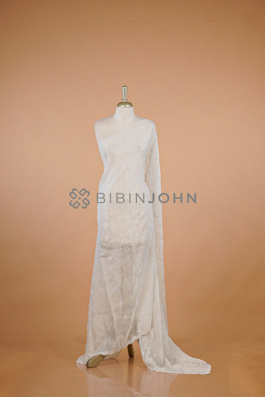 Organza Embroidery Dupatta For Women