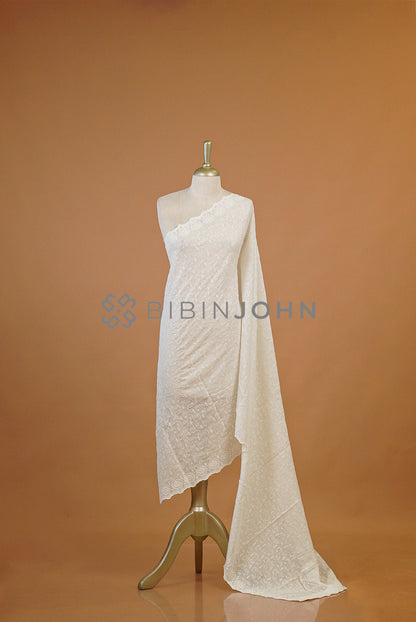 Cotta Embroidery Dupatta For Women