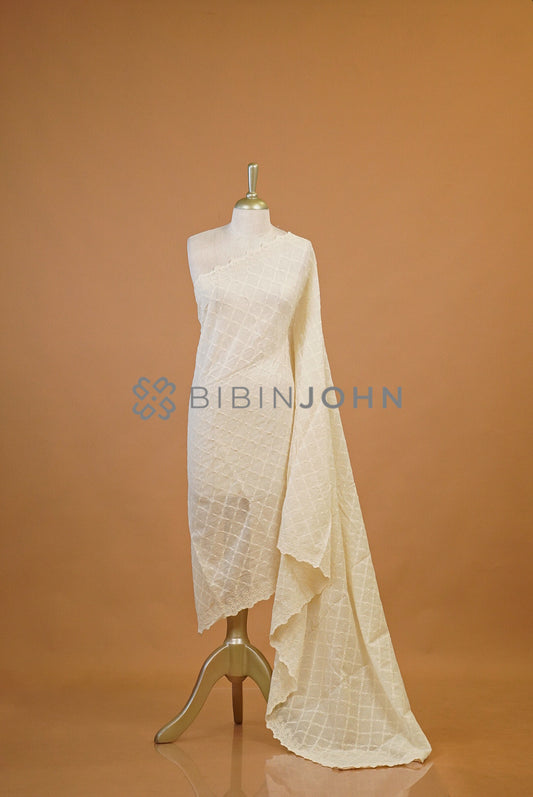 Cotton Embroidery Dupatta For Women