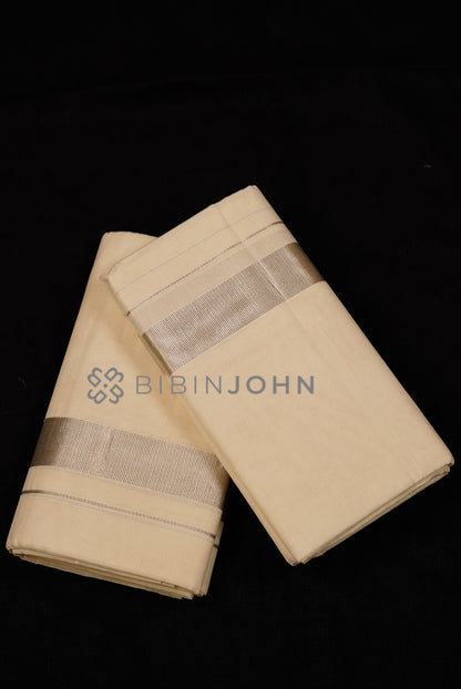 Cotton Dhoti For Men Off White