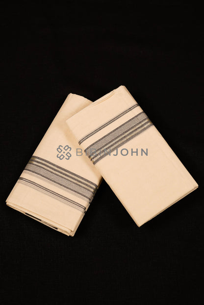 Cotton Dhoti For Men Off White 