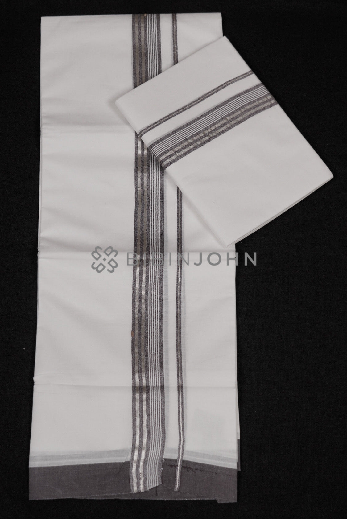 Cotton Dhoti For Men White BJ0794