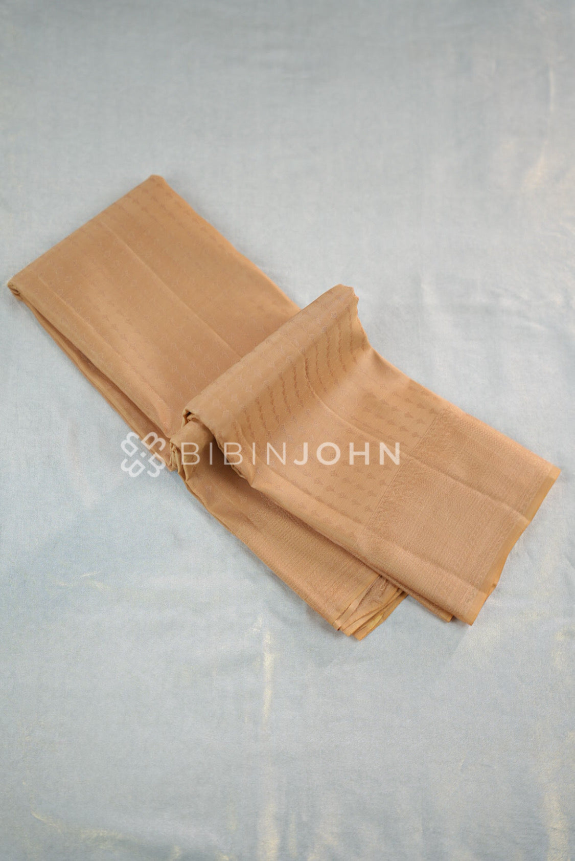 Semi Silk Saree For Women Champagne Beige 