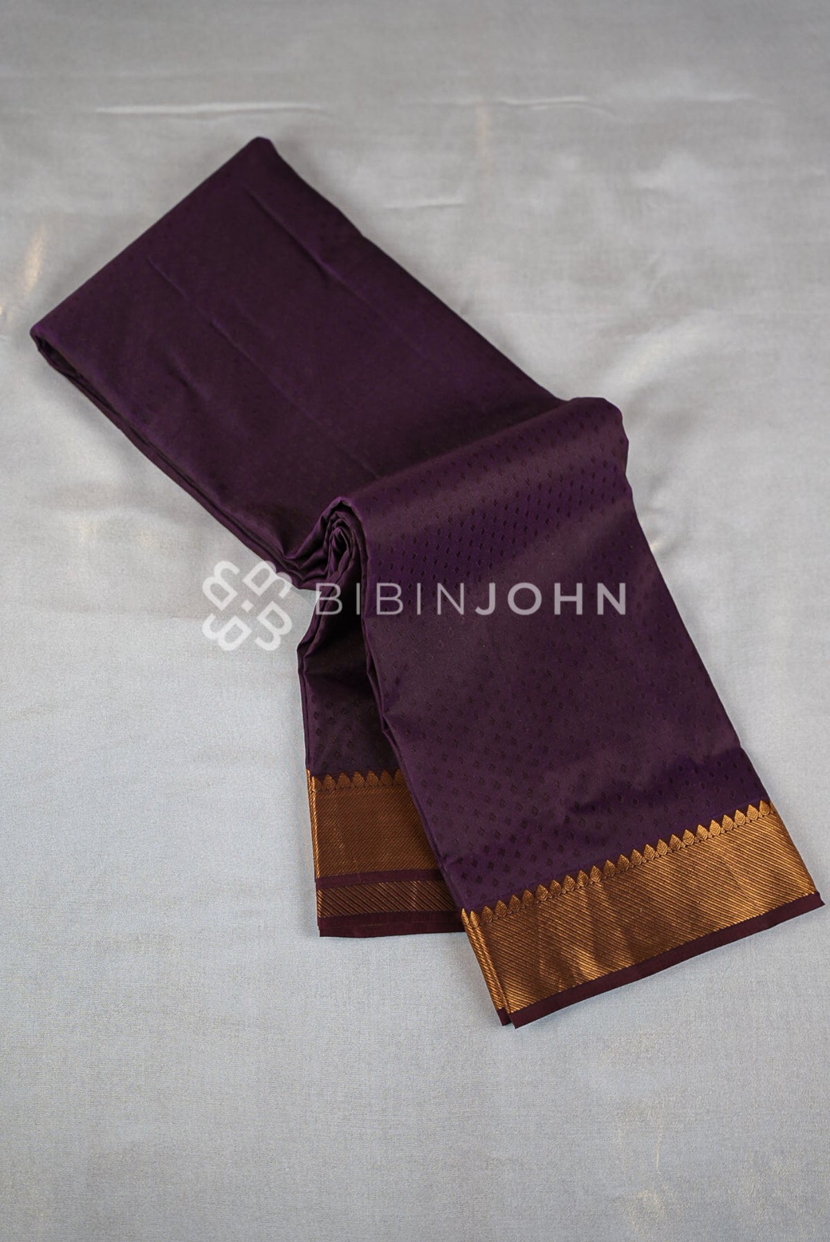 Silk Saree For Women Deep Plum Purple