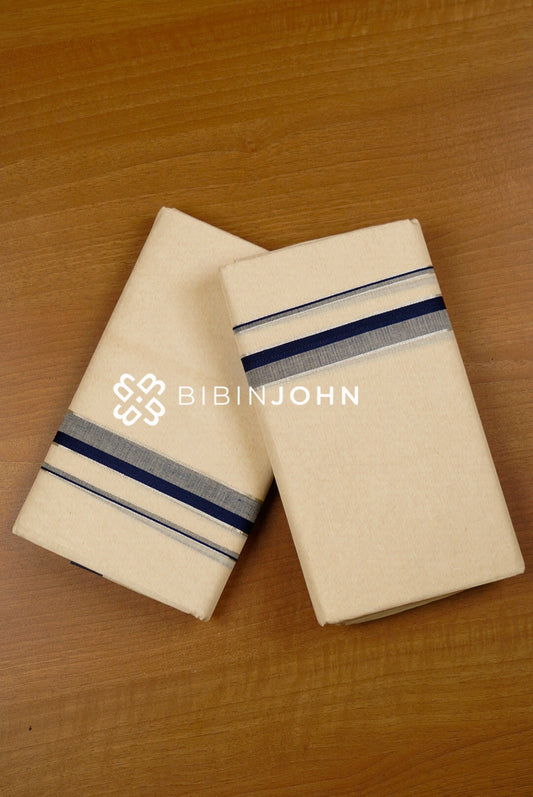 Cotton Dhoti For Men Off White