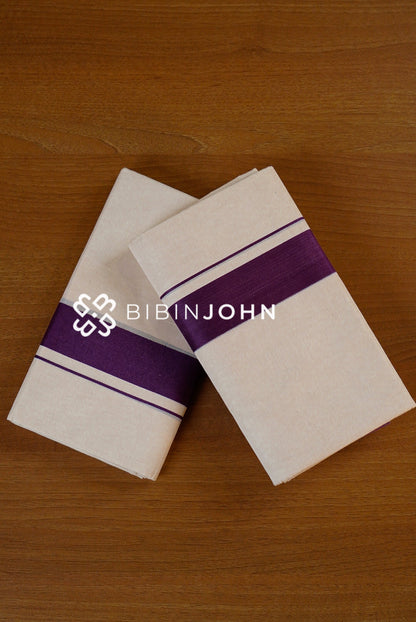 Cotton Dhoti For Men White 