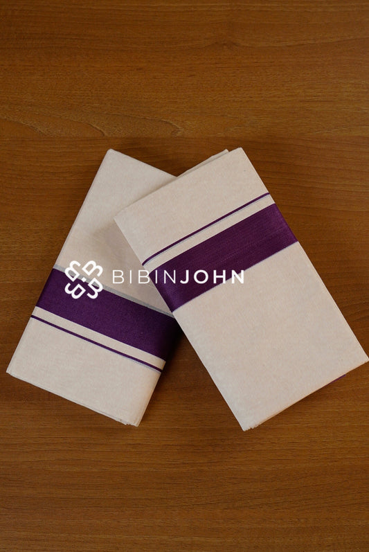 Cotton Dhoti For Men White 
