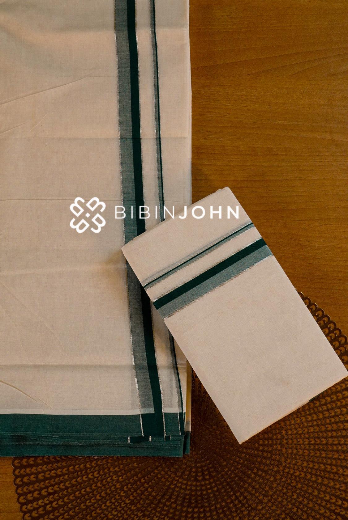 Cotton Dhoti For Men Off White BJ0995
