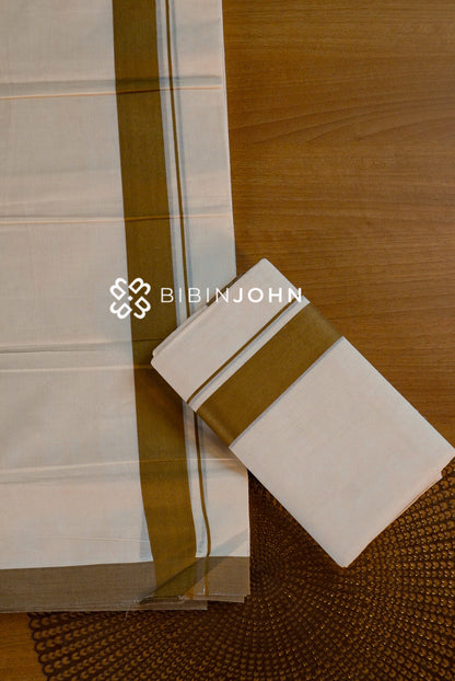 Cotton Dhoti For Men Off White BJ0996
