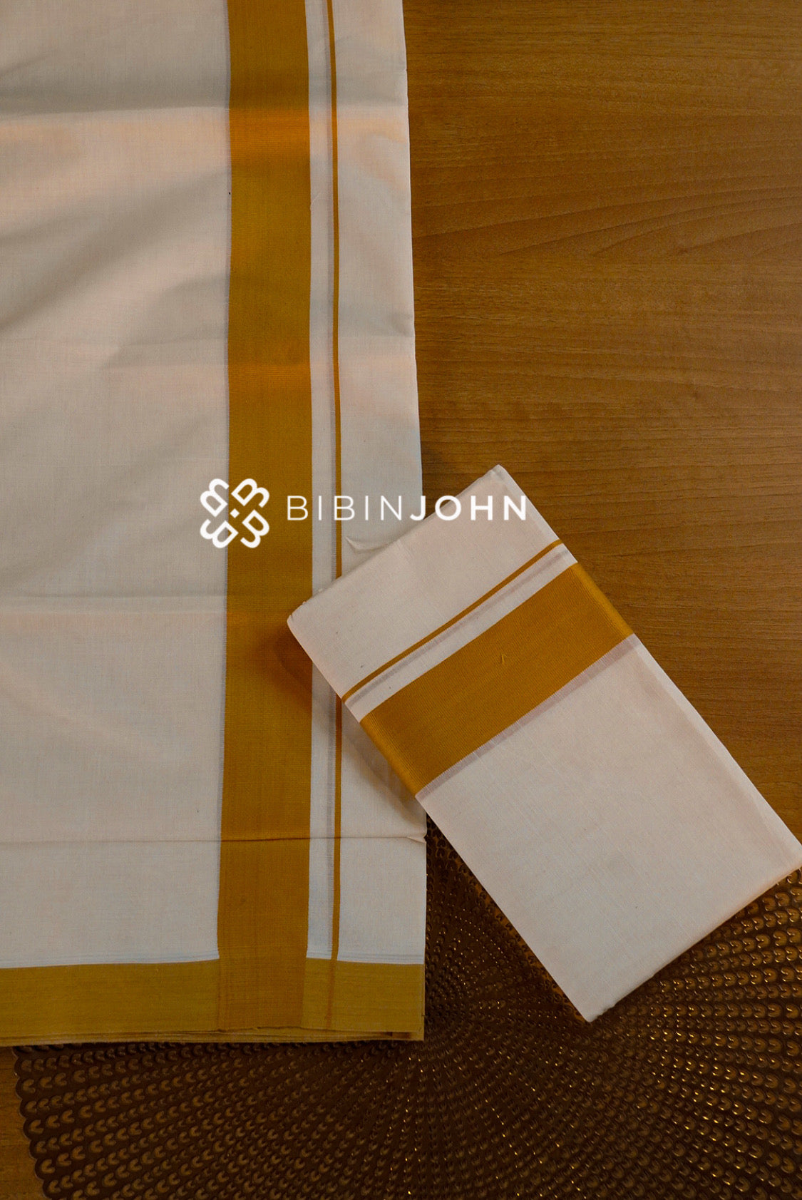 Cotton Dhoti For Men Off White BJ0997