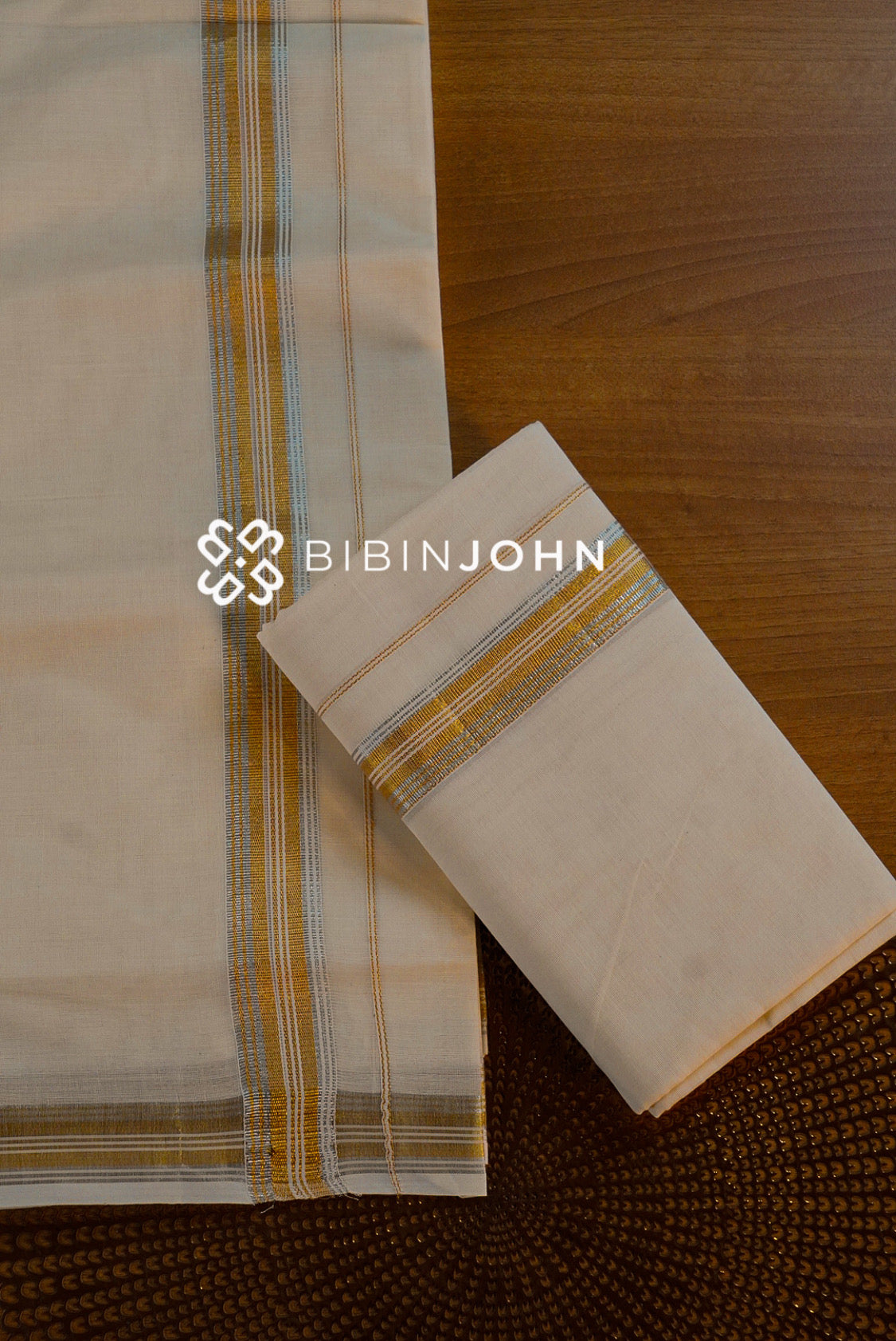 Cotton Dhoti For Men Off White BJ0998